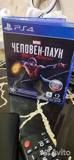 Игра Человек паук Майлз Моралес Ps4/Ps5