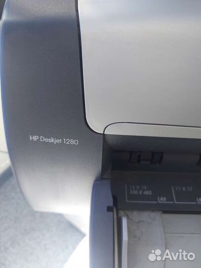 Принтер струйный HP DeskJet 1280, цветной A3
