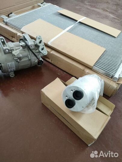 Радиатор кондиционера renault megane 2 scenic