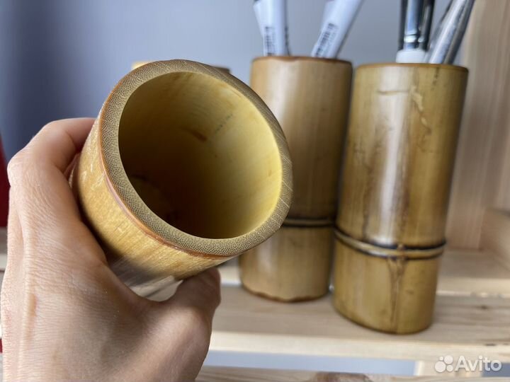 Органайзер стакан для косметики кистей для макияжа