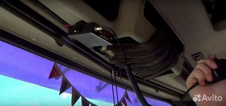 Рация в грузовой авто (углевозы, погрузчик)