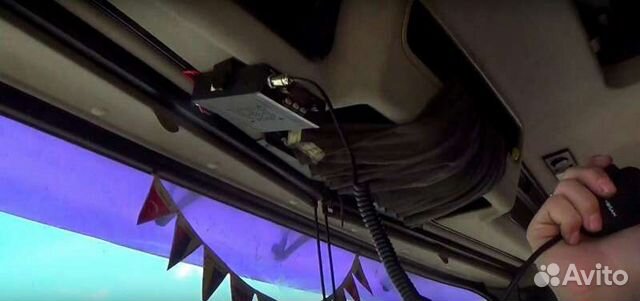 Рация в грузовой авто (углевозы, погрузчик)