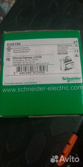 EGX 150 Ethernet шлюз link 150