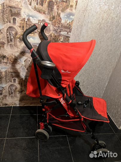 Коляска трость silver cross с подстаканником