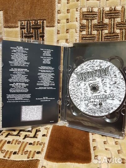 Металлика, Скорпионс, muse (dvd видео)