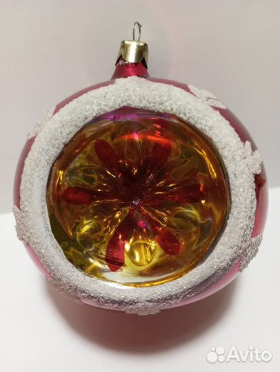 Ёлочная игрушка Домик. СССР