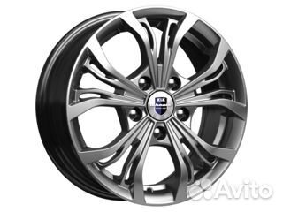 Диски K&K Аламида дарк платинум 7x17 5x110 ET 39 D