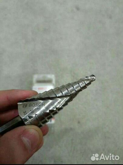 Сверло ступенчатое bosch HSS (6-30 мм)