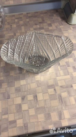Хрустальная салатница