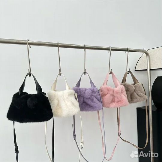 Сумка женская меховая