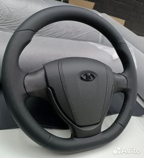 Руль в коже на Ниву, Шевроле, Тревел