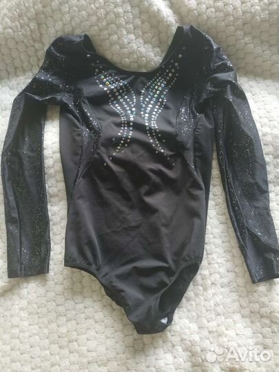 Спортивный купальник для девочки размер 128