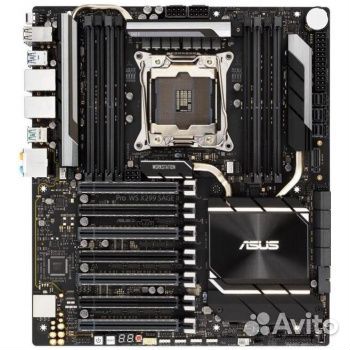 Asus PRO WS X299 sage II, Socket 2066, X299, CEB н