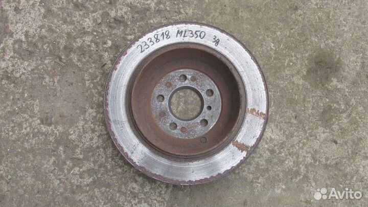 Диск тормозной задний