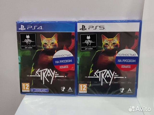 Игра для PlayStation 4 и 5 Stray. Диск Новый