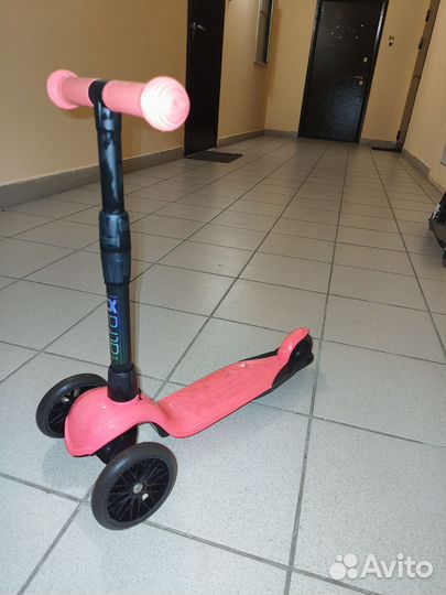 Самокат детский трехколесный бу