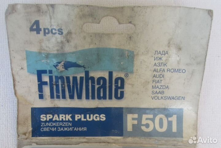 Комплект свечей зажигания Finwhale F501