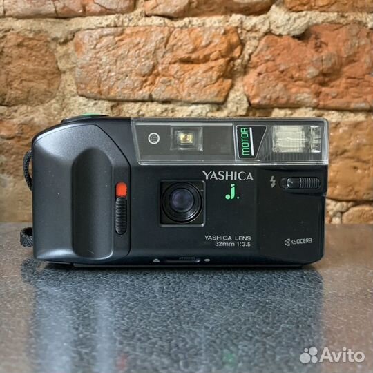 Yashica J motor Kyocera 3.5 пленочный фотоаппарат