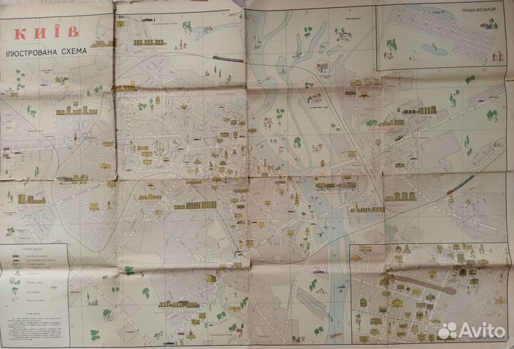 Туристская план-схема Киева