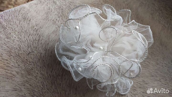 Бант и заколка для волос детский