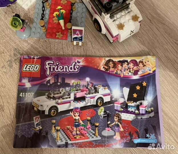 Конструктор Lego Friends 41107 Лимузин поп-звезды
