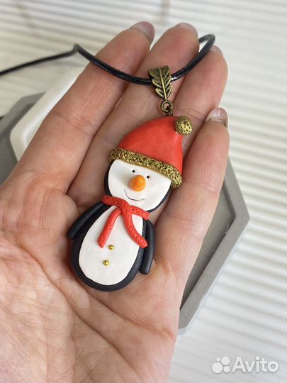 Подвеска пингвин