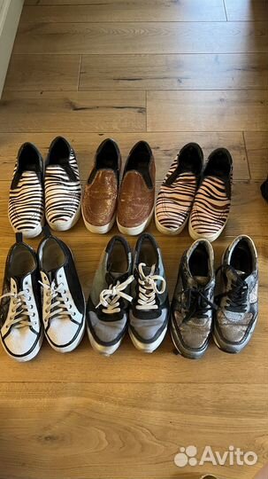 Слипоны, кеды Armani, Ash, Sommerkind р.40