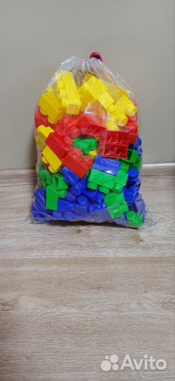 Кубик макси мешок 108 деталей