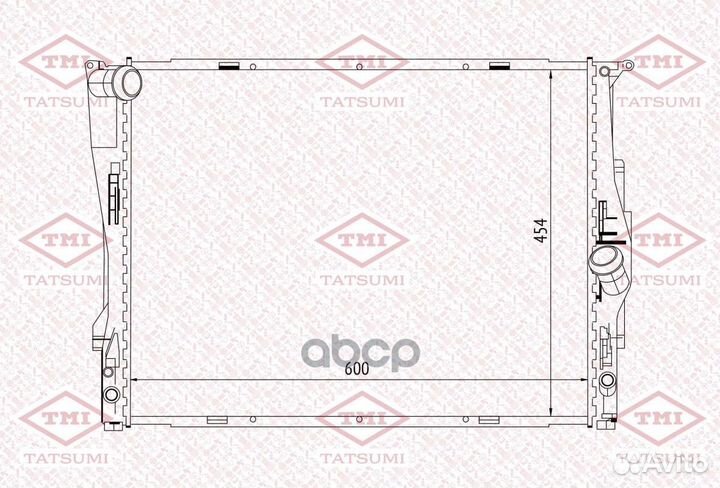 Радиатор охлаждения TGA1005 tatsumi
