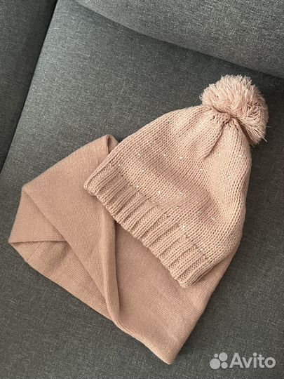 Шарф и снуд для девочки