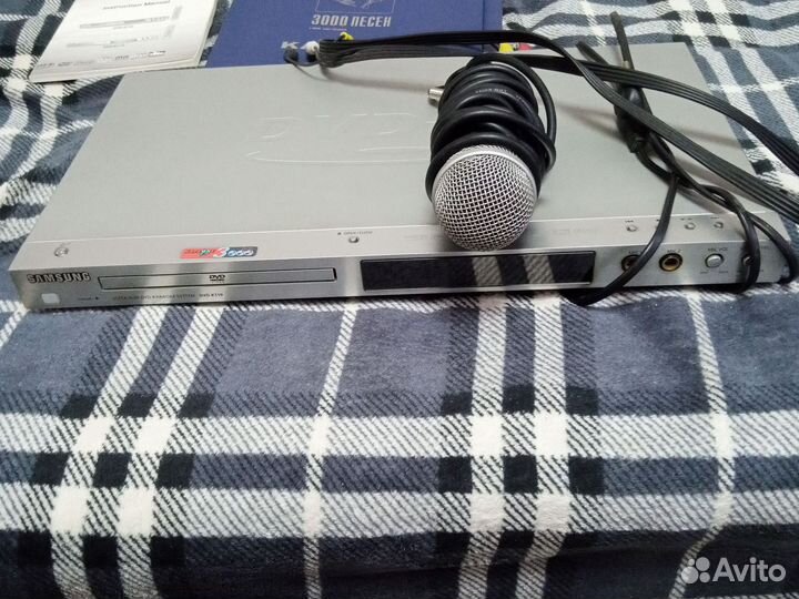 Двд, караоке, микрофон, документы, (нет диска)