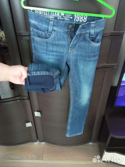 Джинсы утепленные для мальчика