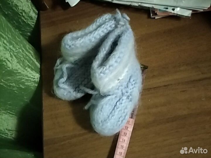 Пинетки новые пуховые