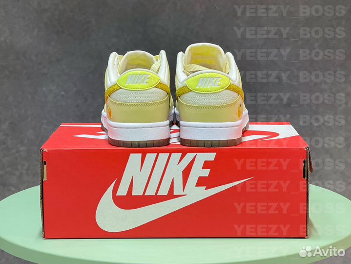 Nike Dunk Low Lemon Drop кроссовки найк данки