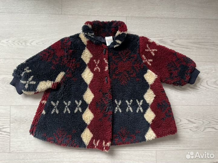 Шубка на девочку 86