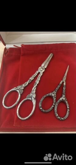 Ножницы серебро
