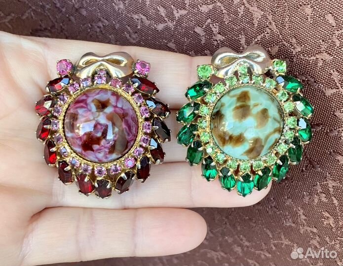 Броши винтажные советского периода