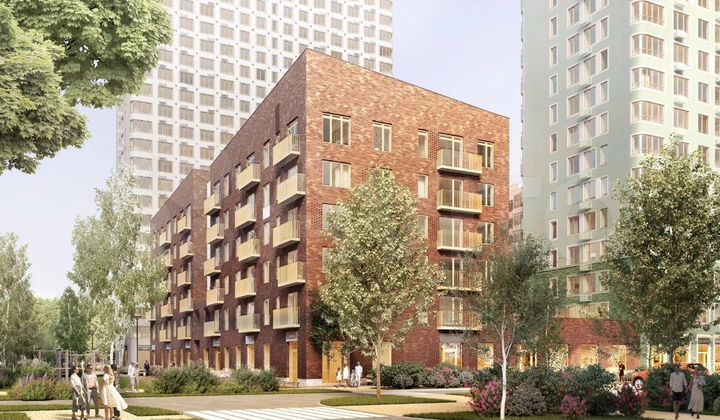 Квартира-студия, 28,4 м², 6/25 эт.