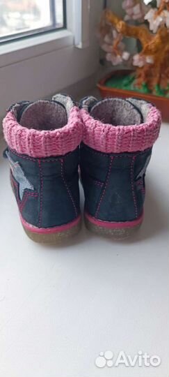 Ботинки демисезонные для девочки 20 размер