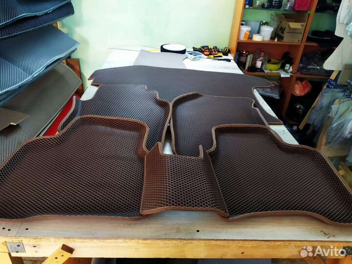 3d коврики eva с бортами