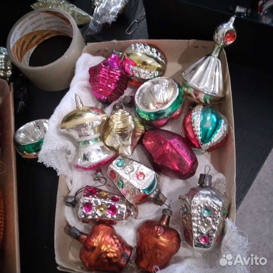 Елочные игрушки СССР