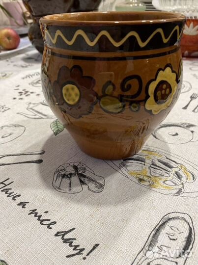 Горшок керамический