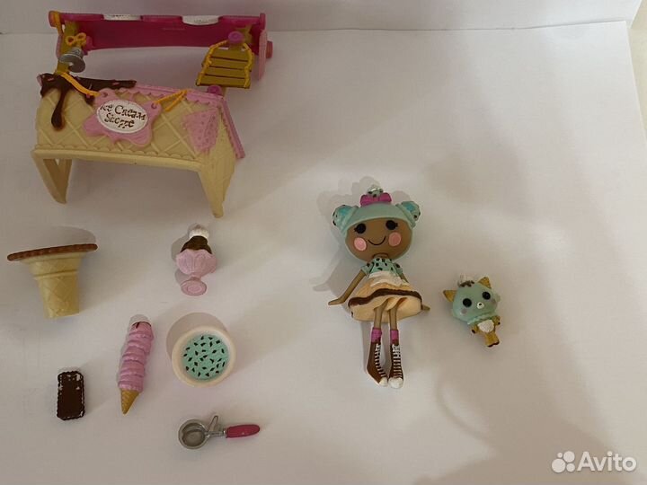 Кукла лалалупси lalaloopsy mini мороженщица набор