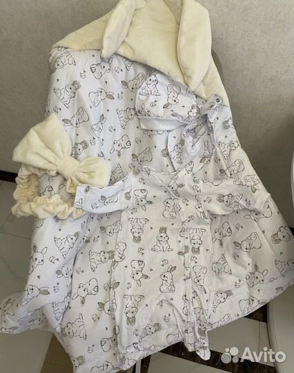 Конверт на выписку для девочки лето