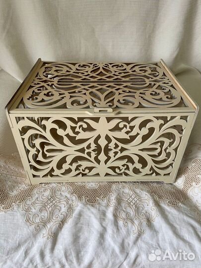 Сундук свадебная коробка для денег