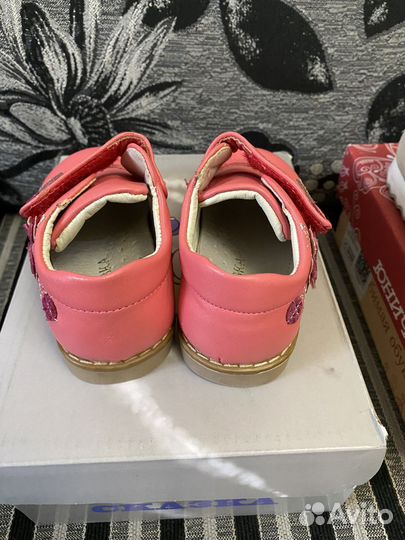 Ботинки демисезонные для девочки 20 размер