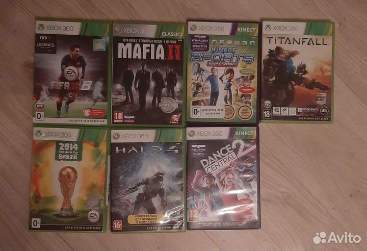 Диски на xbox 360