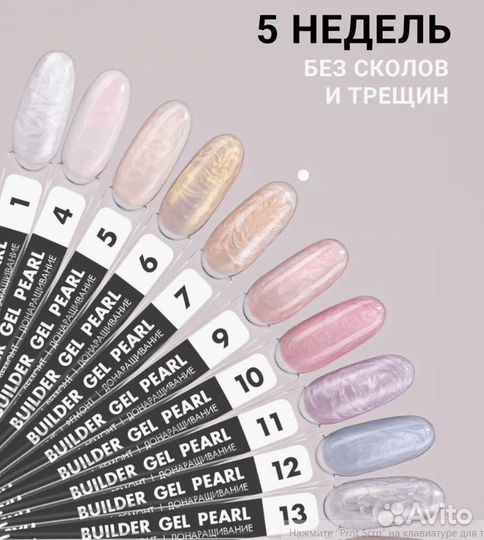 Материалы для маникюра, наращивания и моделировани