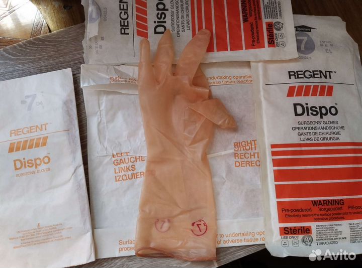 Перчатки резиновые regent UK (Англия)