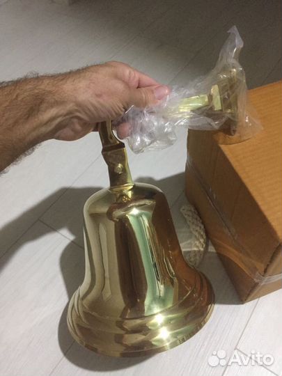 Рында Колокол Якорь Штурвал Латунь Подарок